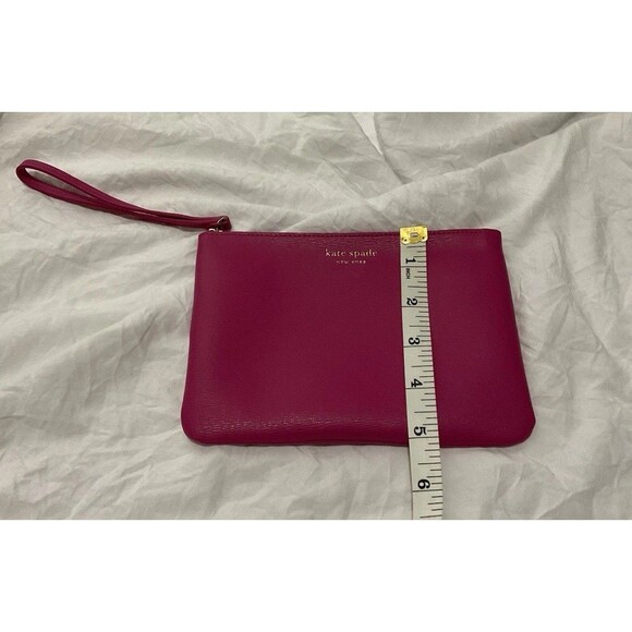 Kate Spade, Wristlet, Top Zip, Fuchsia Exterior, Blush Interior - Picture 6 of 6